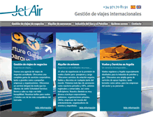 Tablet Screenshot of jetair.es