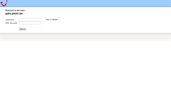 Desktop Screenshot of gate.jetair.be