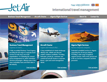 Tablet Screenshot of jetair.co.uk